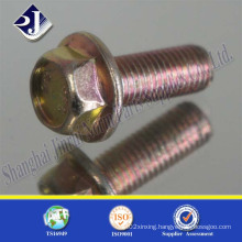 Bolt with Hex Flange Head Screw